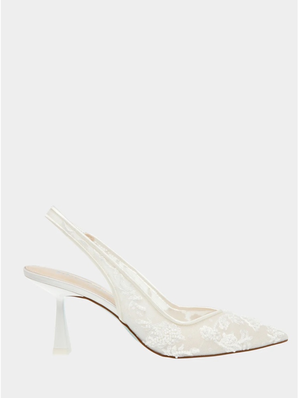 Betsey Johnson Nikki Ivory Bridal Heel